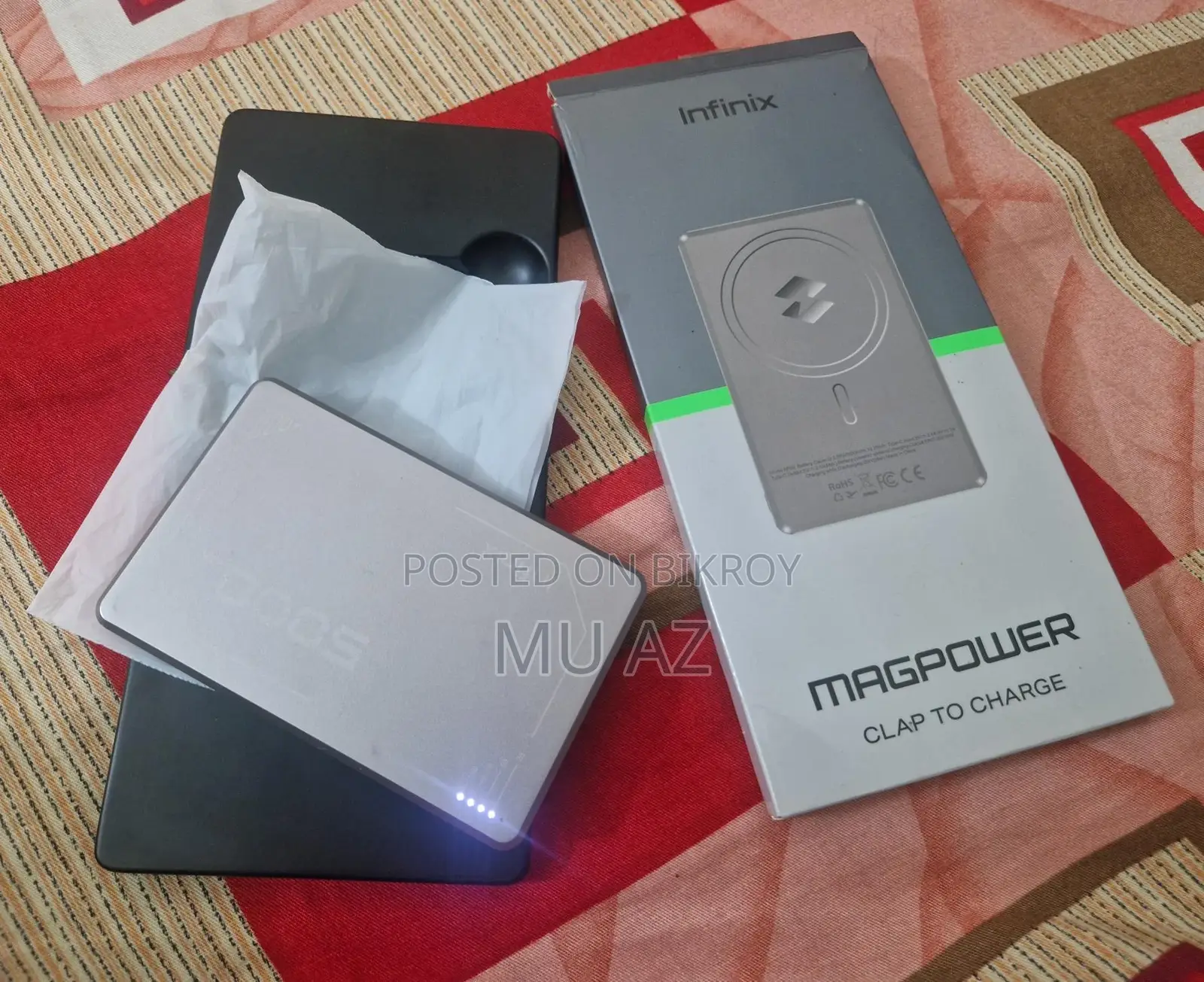 Infinix Wireless Powerbank Used