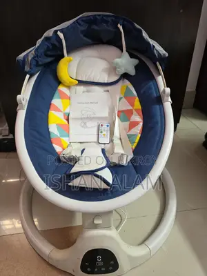 Electric Baby Swing with Built-in Music and Remote Control