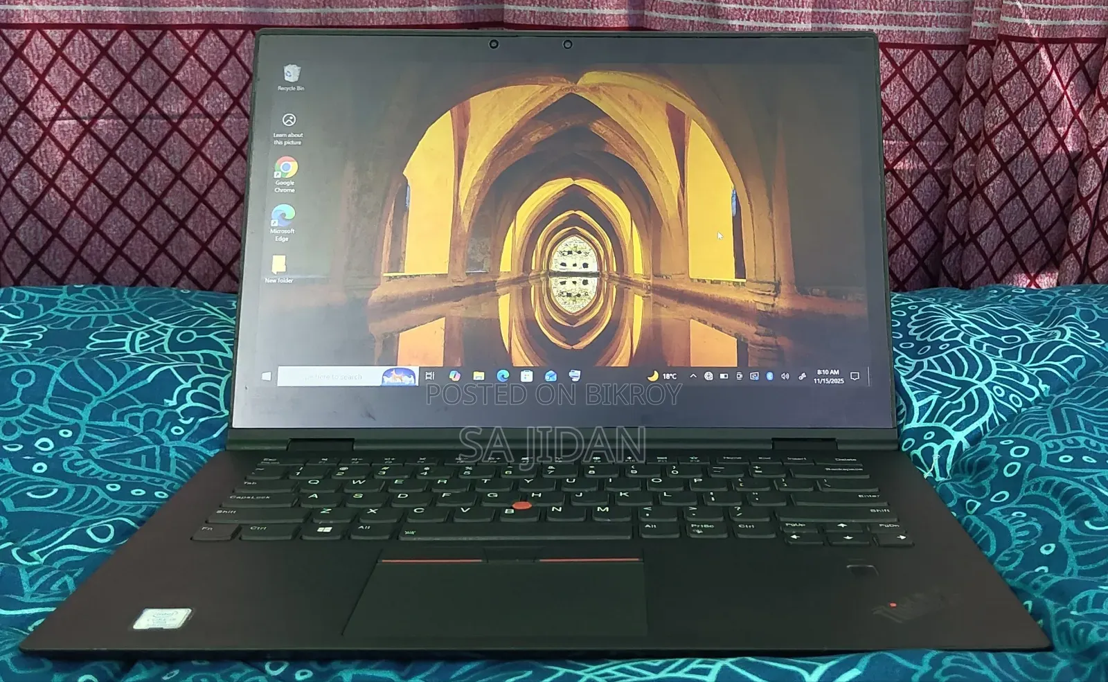 Laptop Lenovo ThinkPad X1 Yoga 16GB Intel Core i5 SSD 256GB