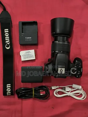 Canon 600d Dsle Camera With Canon 18.55 Lens Full Setup