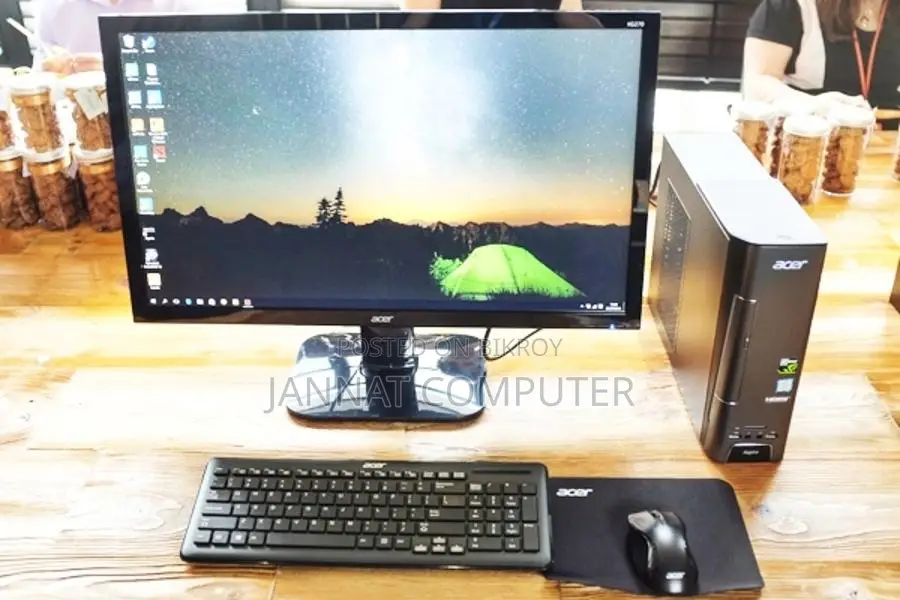 Affordable Dual Core + RAM 4GB + 128GB SSD + ROM 1000GB + ASUS 22" IPS LED