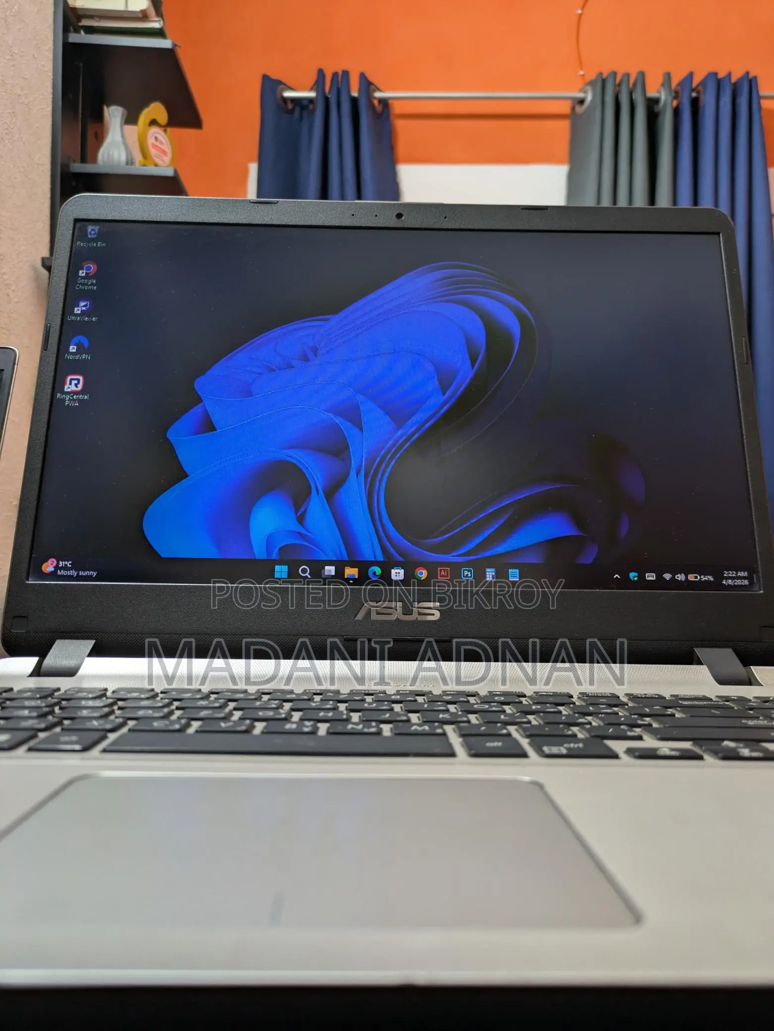 Asus Vivobook 15 (Core I7 8th Gen, 2gb Graphics)