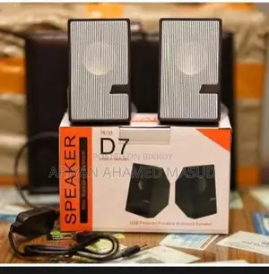 D7 Multimedia Speaker Mini USB Port for Computer, Laptop, Mobile, TV