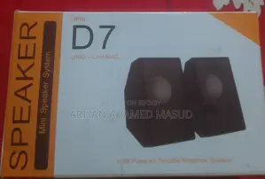 D7 Multimedia Speaker Mini USB Port for Computer, Laptop, Mobile, TV