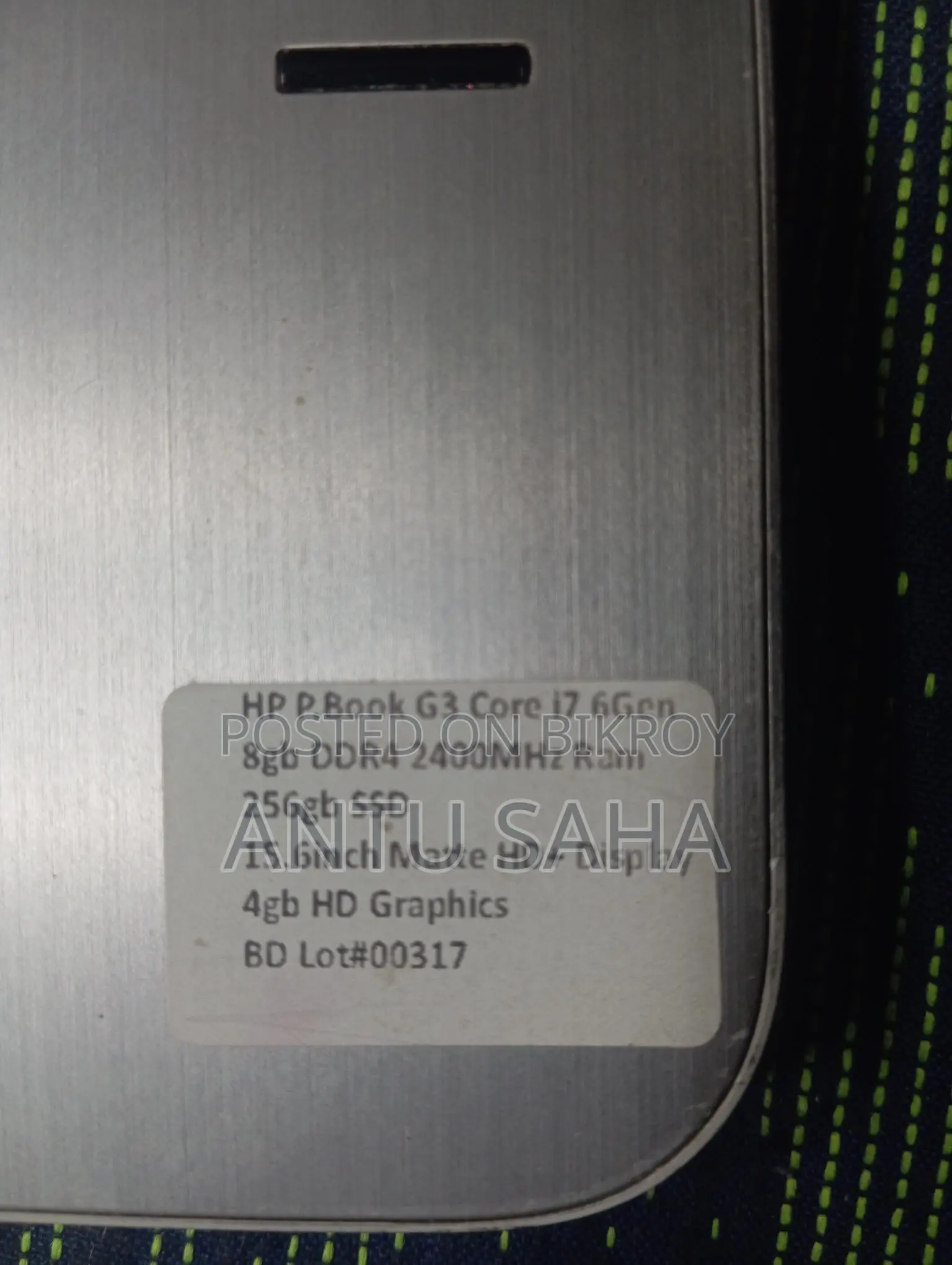 HP P.Book G3 Core i7 6Gen