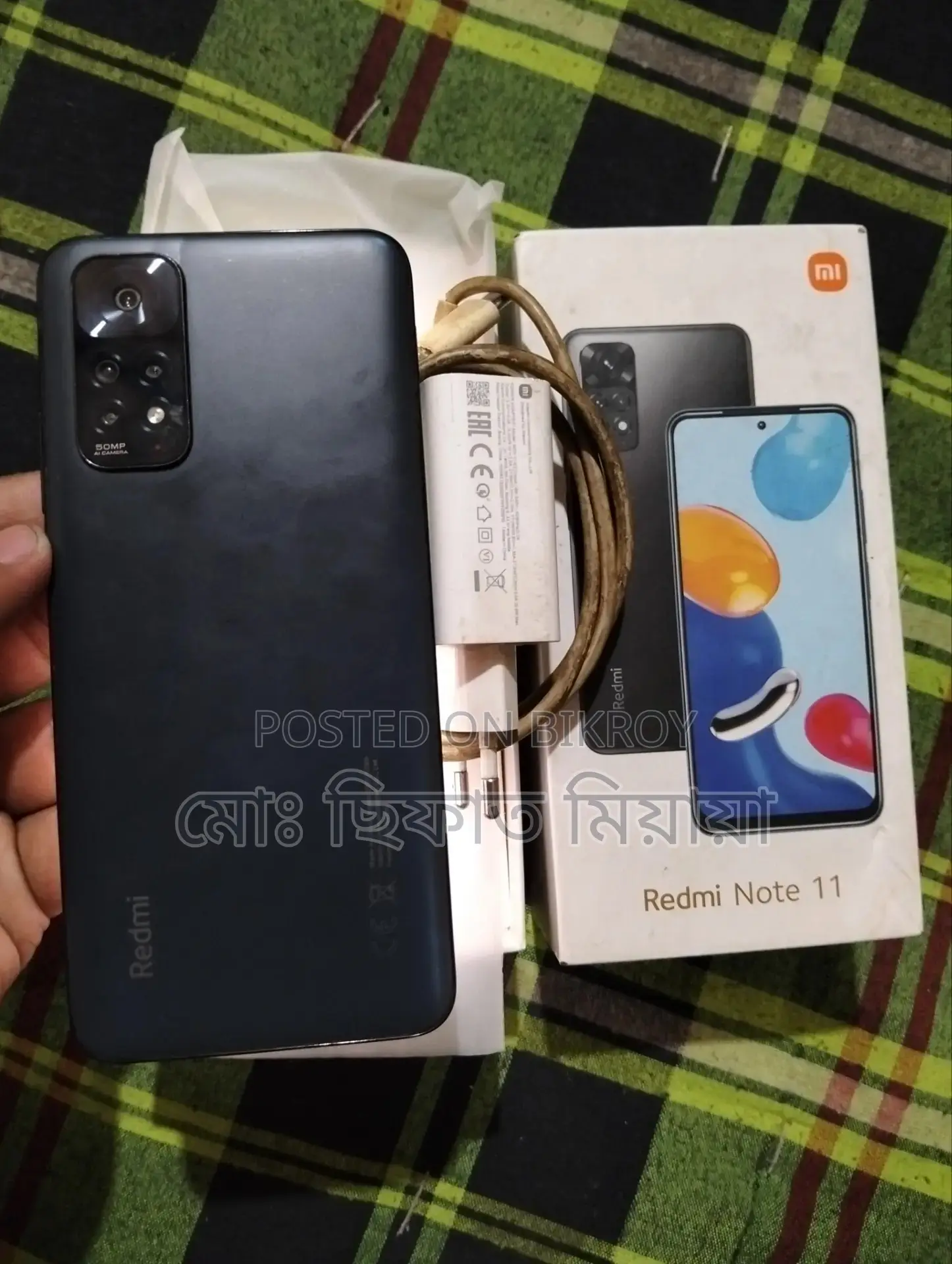 Xiaomi Redmi Note 11 4 months used 4GB RAM 64GB ROM (Used)