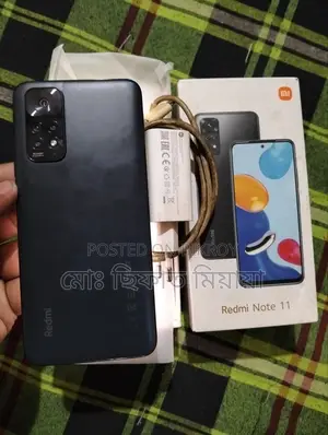 Xiaomi Redmi Note 11 4 months used 4GB RAM 64GB ROM (Used)