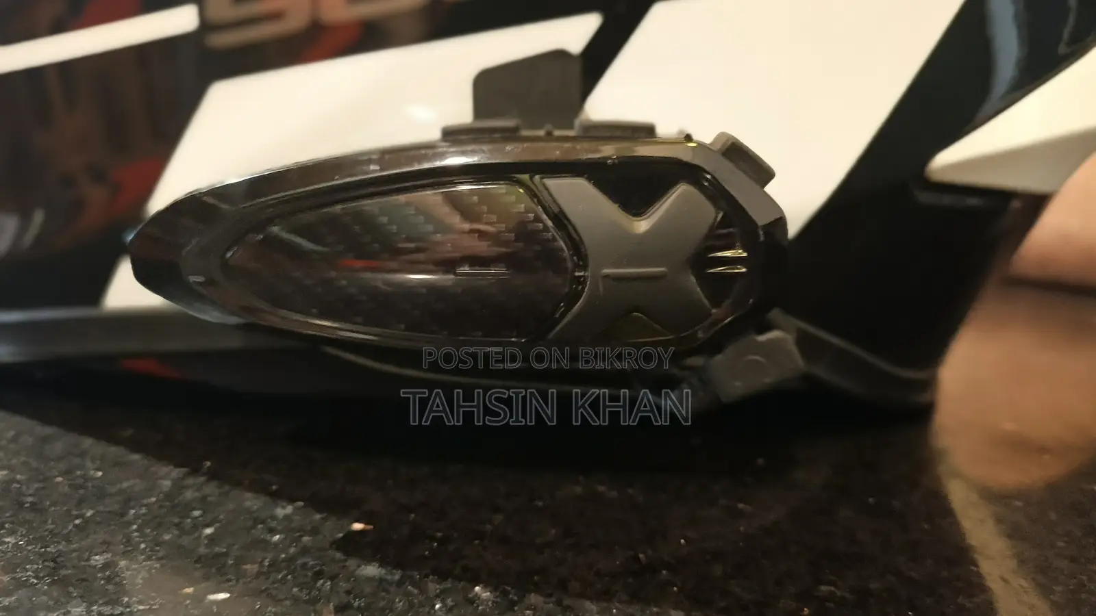 Scorpion Exo R1 air carbon & Communicator : Lexin Gtx