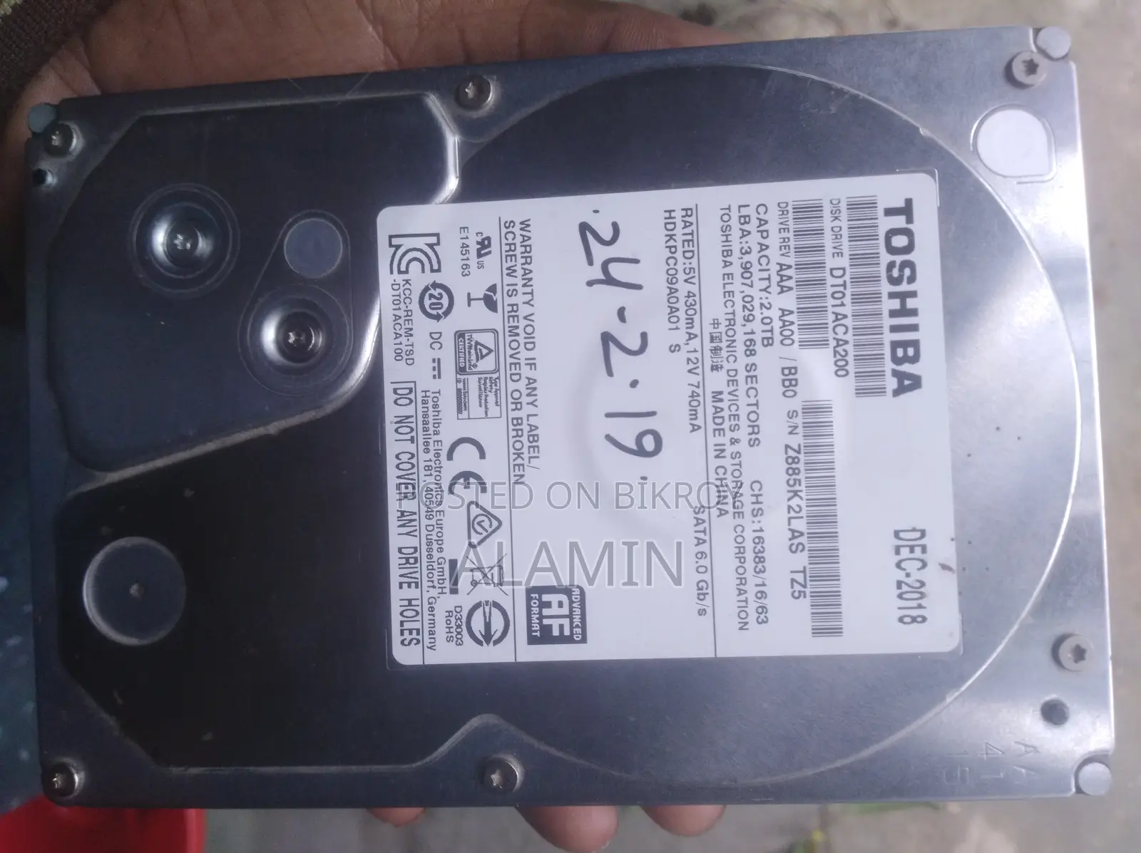 Hard disk