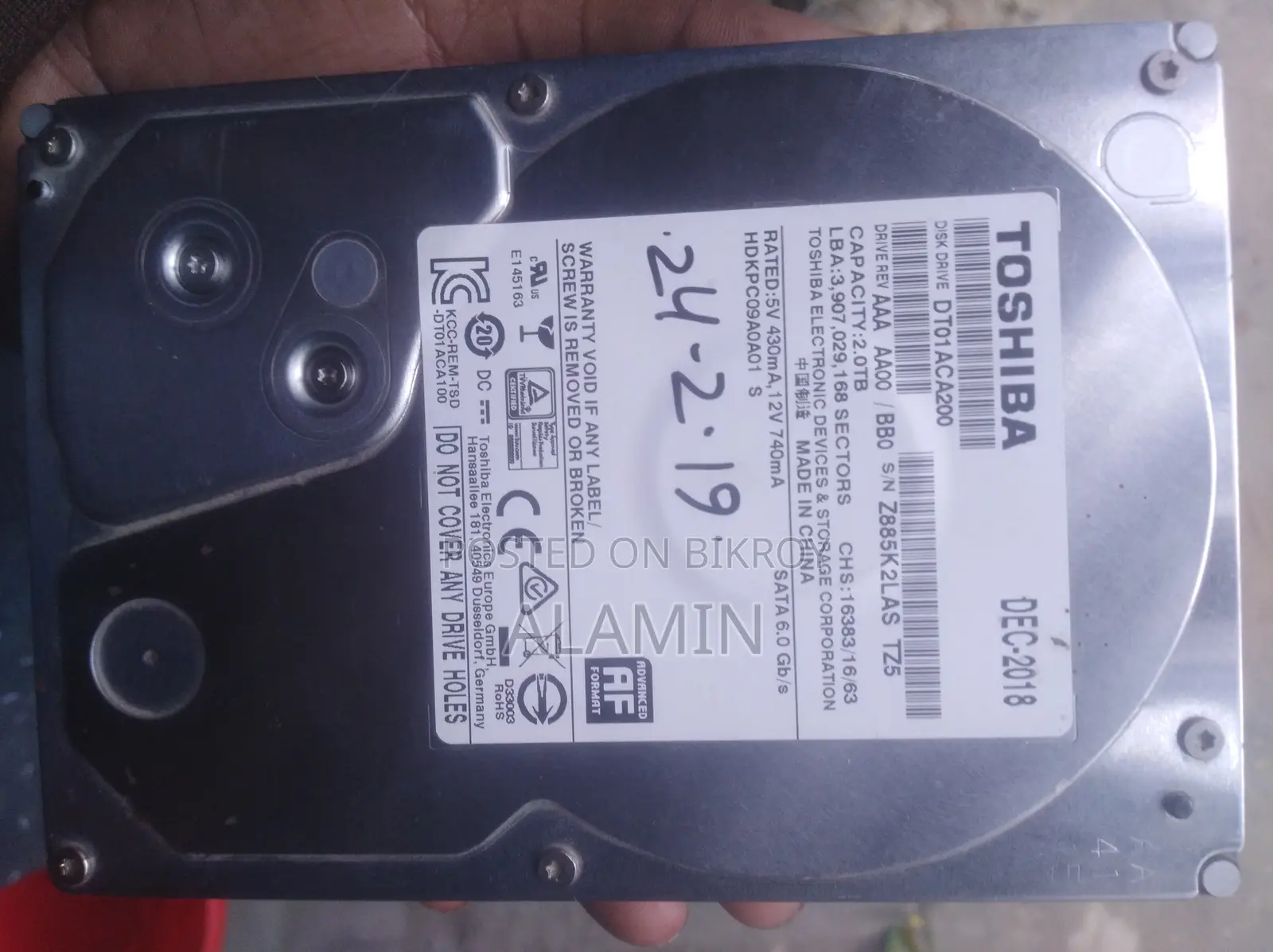 Hard disk