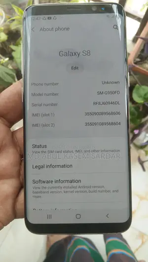 Samsung Galaxy S8 (Used)