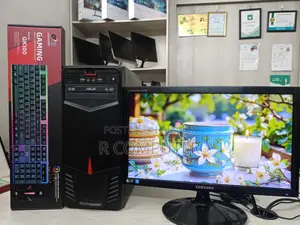 Basic Desktop PC Core 2 Duo_4GB RAM_320GB HDD_19" Monitor Ready Setup