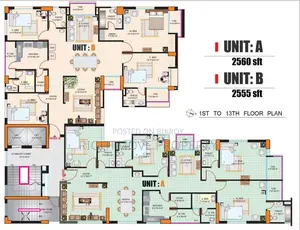4bdrm Apartment in Dhanmondi for sale