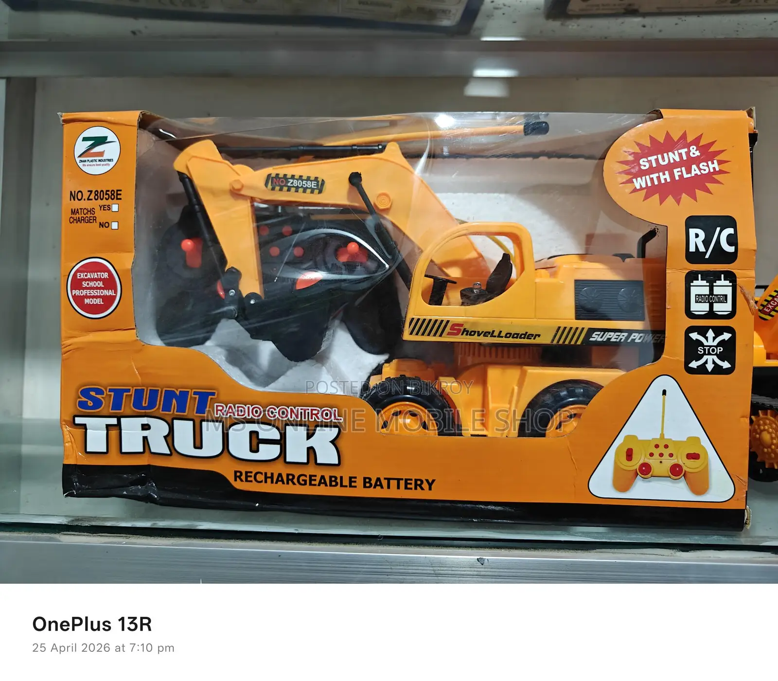 Remote Control Toy Excavator