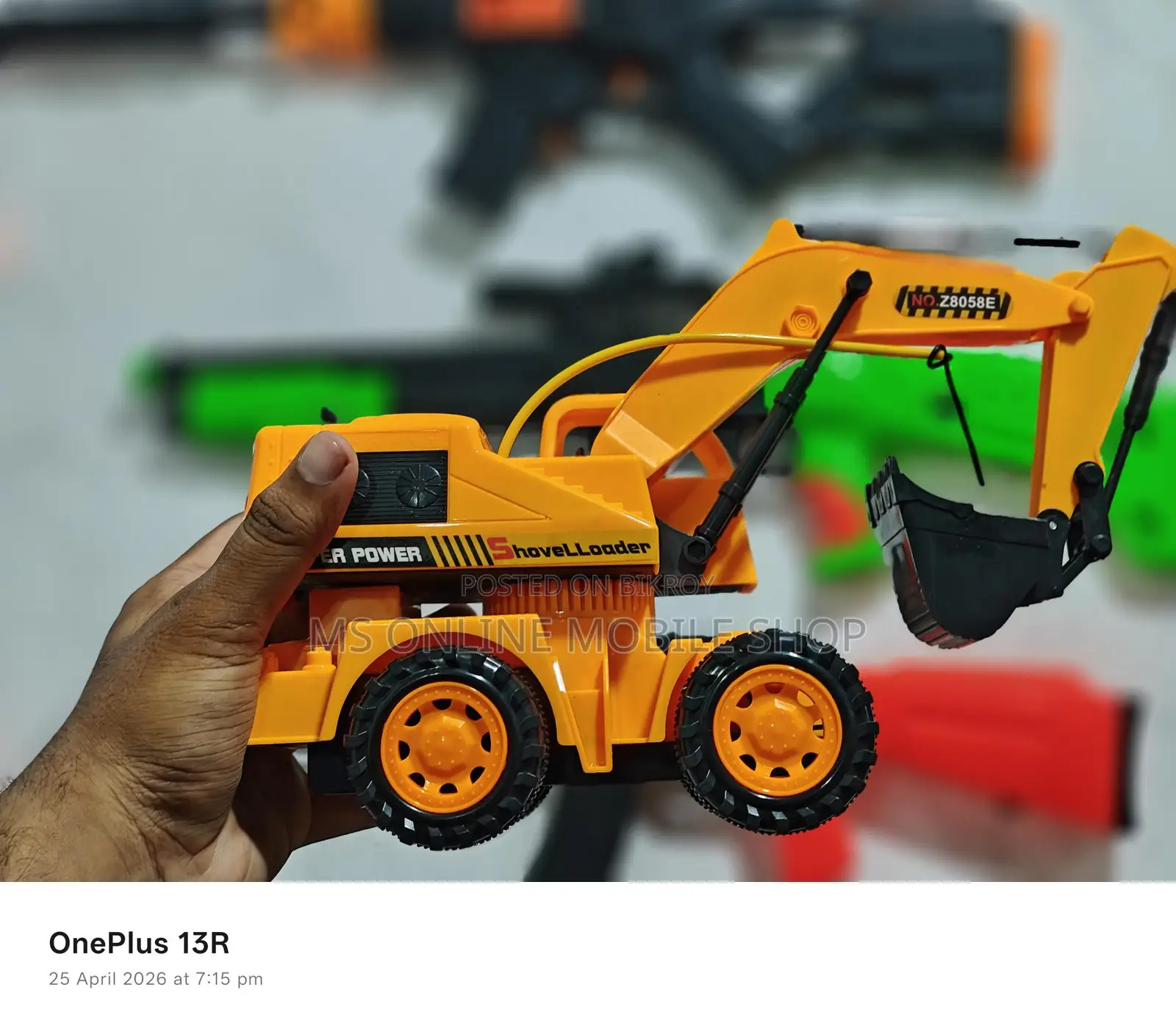 Remote Control Toy Excavator