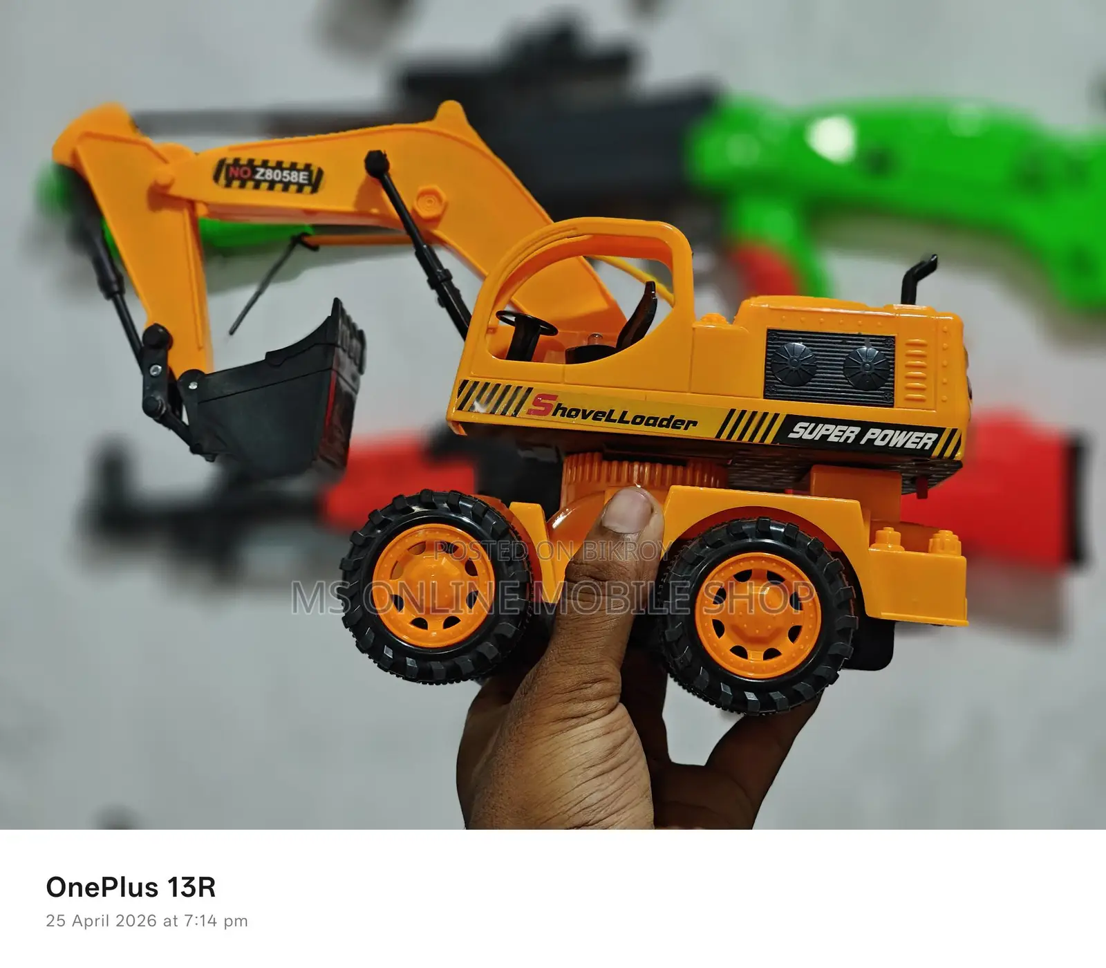 Remote Control Toy Excavator