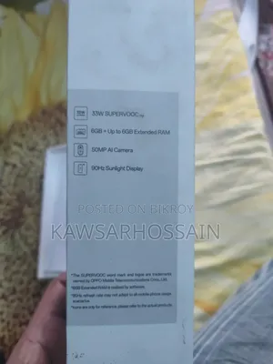 নতুন অপো এ৩৮ ১২৮ জিবি ব্ল্যাক