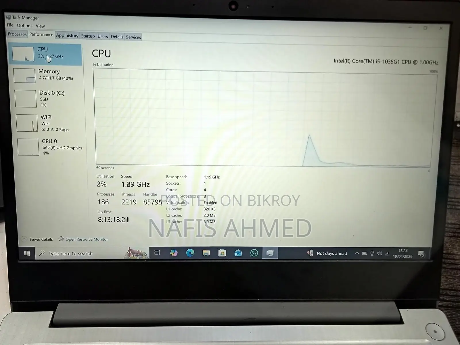 Intel Core i5 10th Gen Laptop | 12gb RAM SSD Smooth Performance