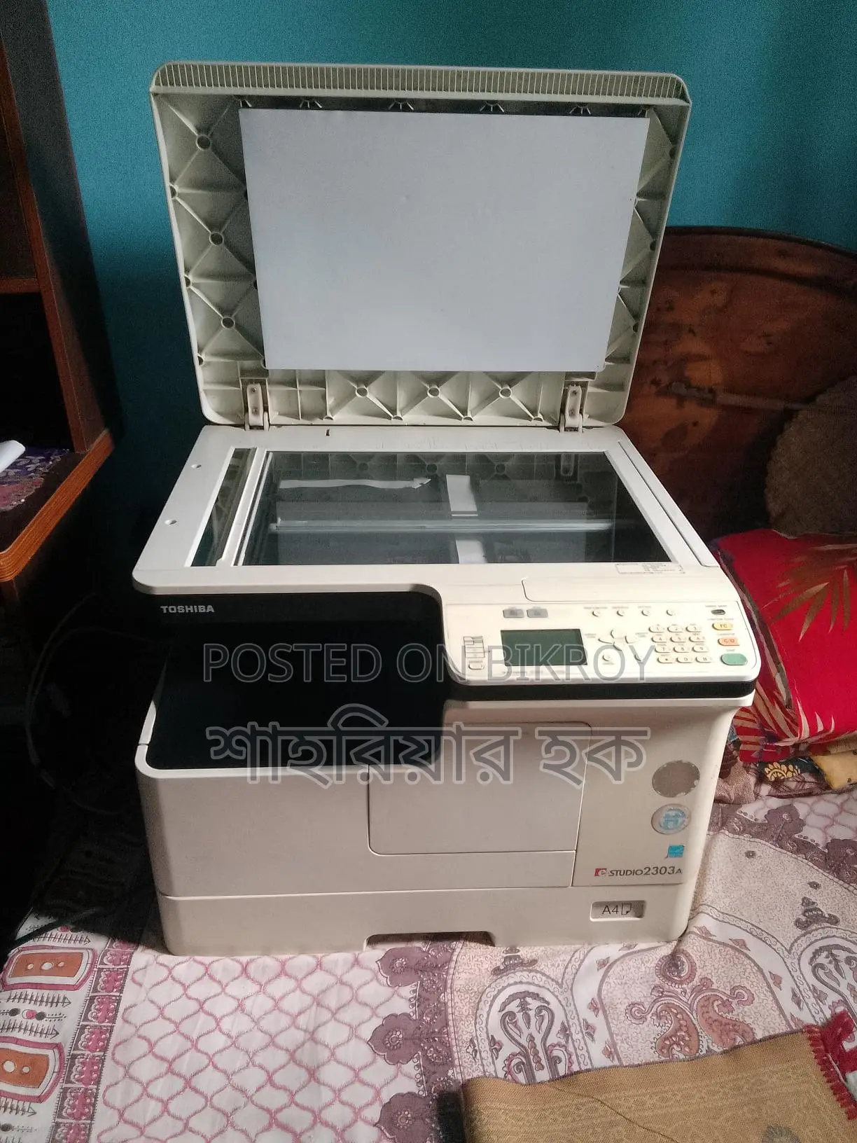 ফোটকপি,প্রিন্টার,ও লেমেনিটিং মেশিন বিক্রয় করা হবে।