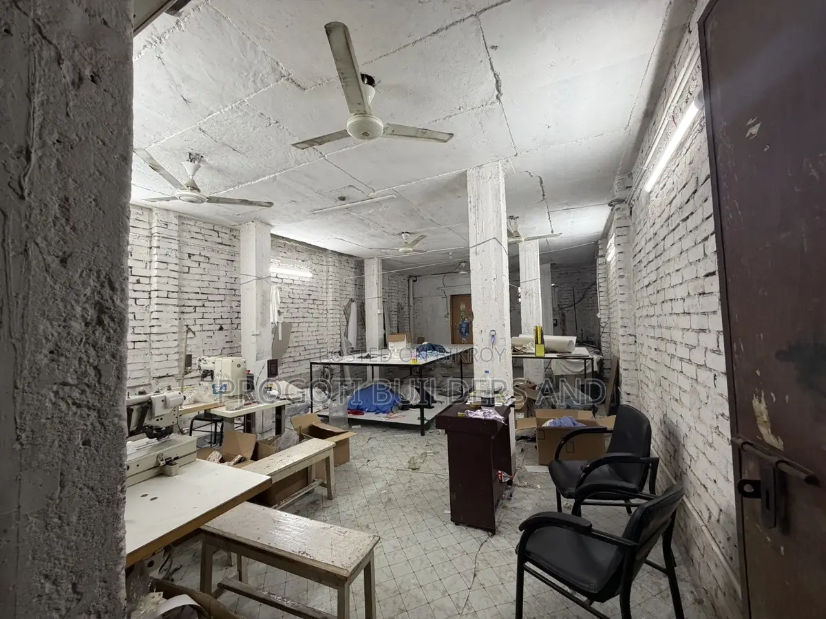 Commercial space available for rent.