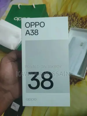 নতুন অপো এ৩৮ ১২৮ জিবি ব্ল্যাক