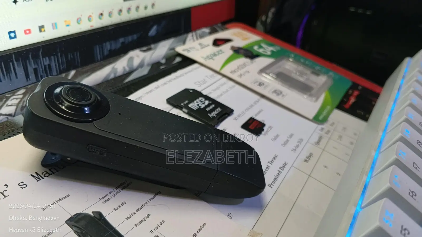 A18 Mini Body Camera