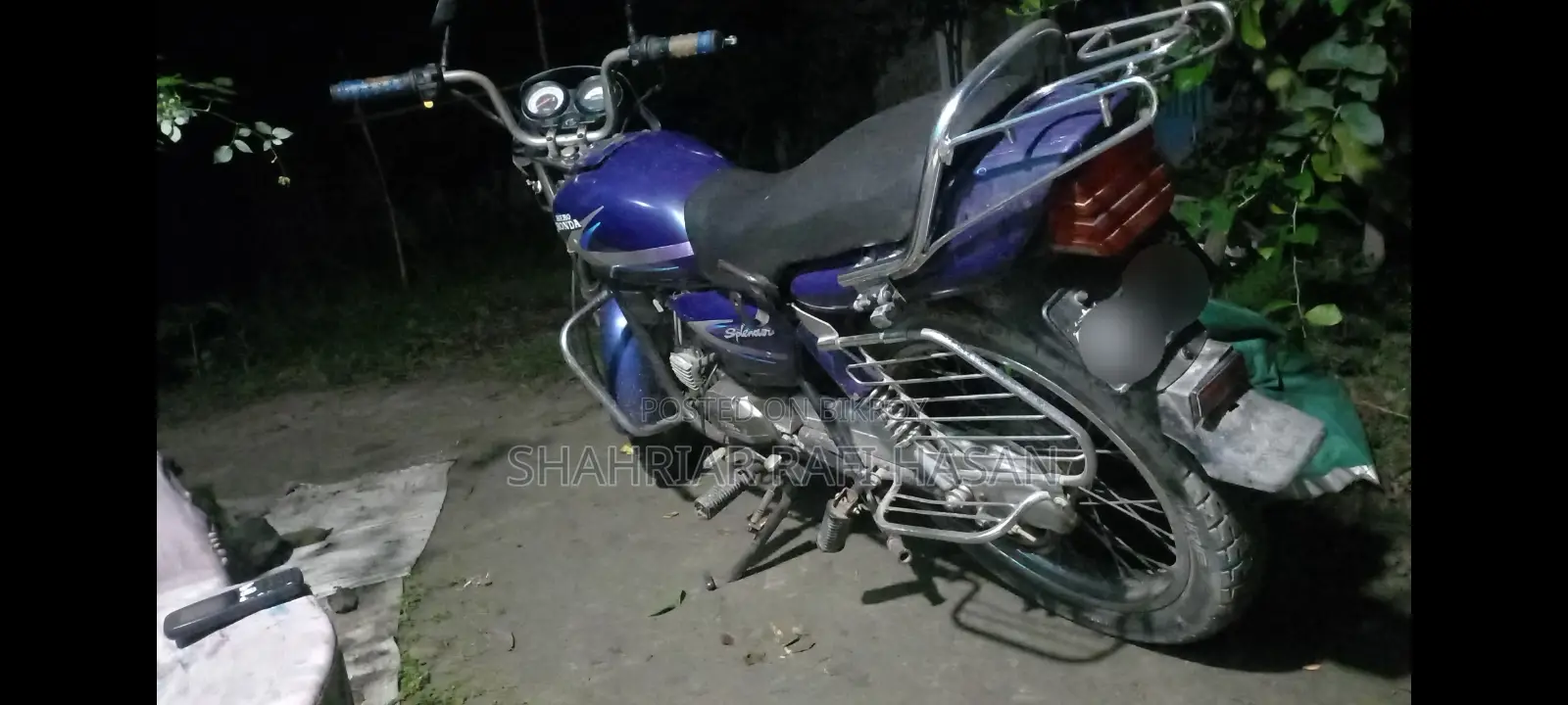 Hero Splendor Honda 2017