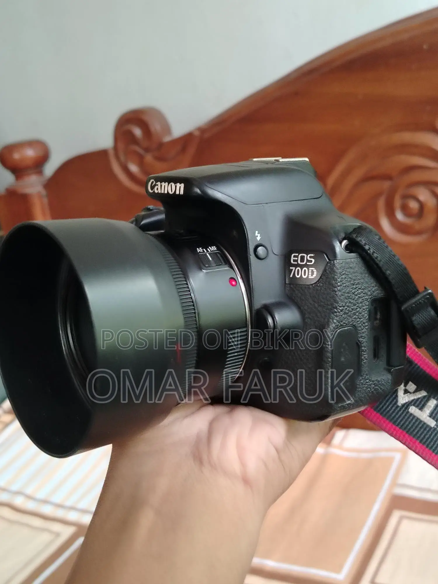 Canon 700d + 50mm Stm Lence বিক্রয় করা হবে