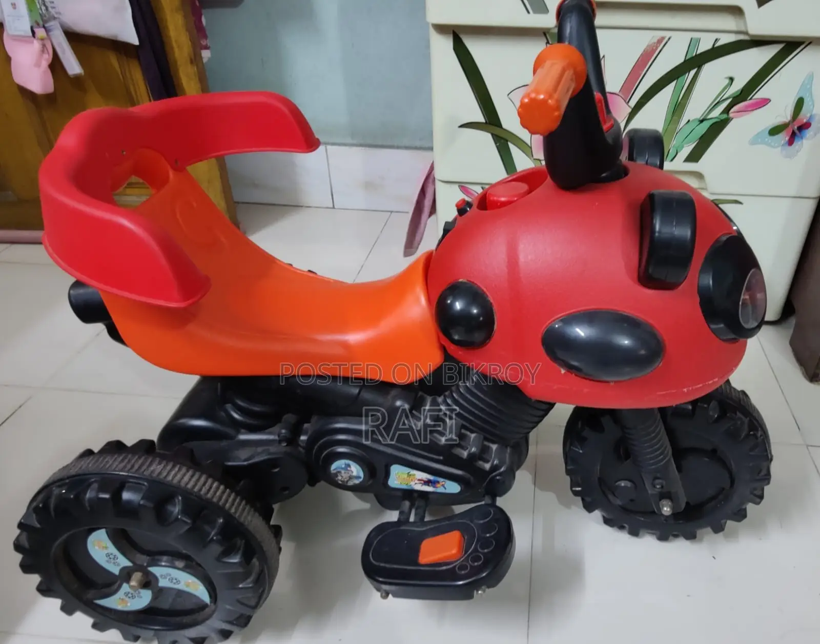 Rechargeable Tricycle for Baby Kids Bike