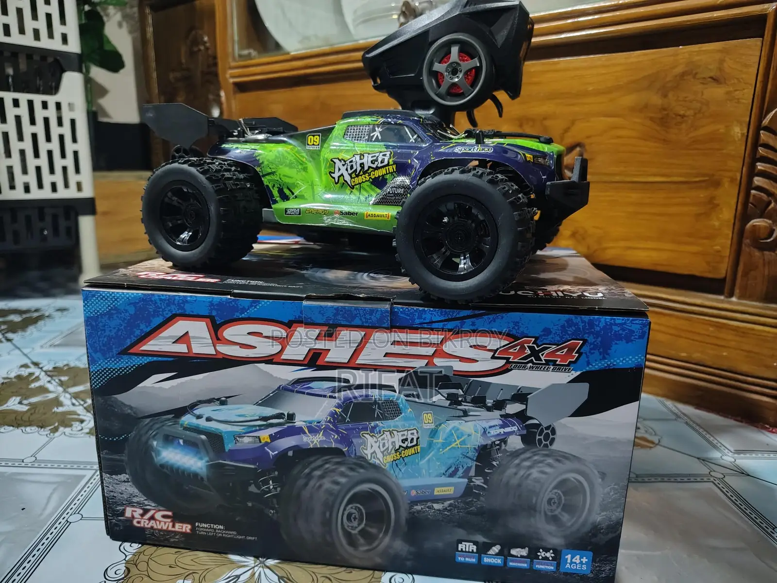 Ashes 4x4 Rc Car.