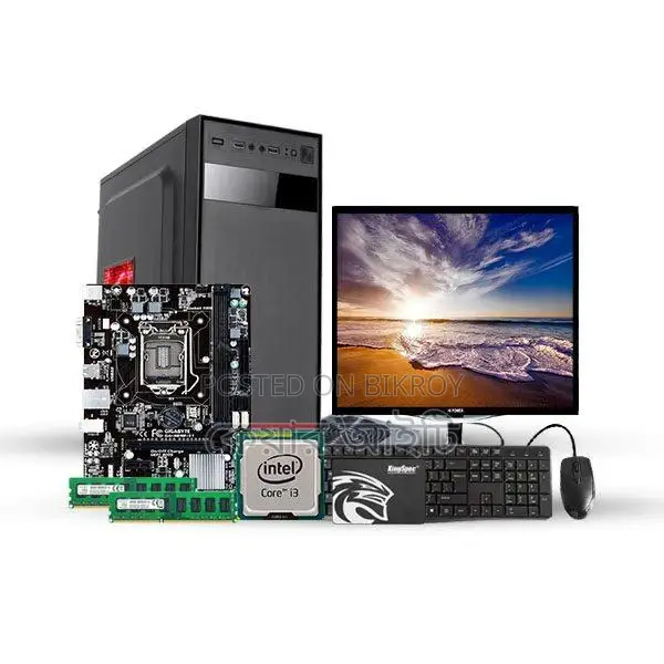 Budget-Friendly PC: Core i5, 8GB RAM, 128GB SSD, 17" LED Monitor