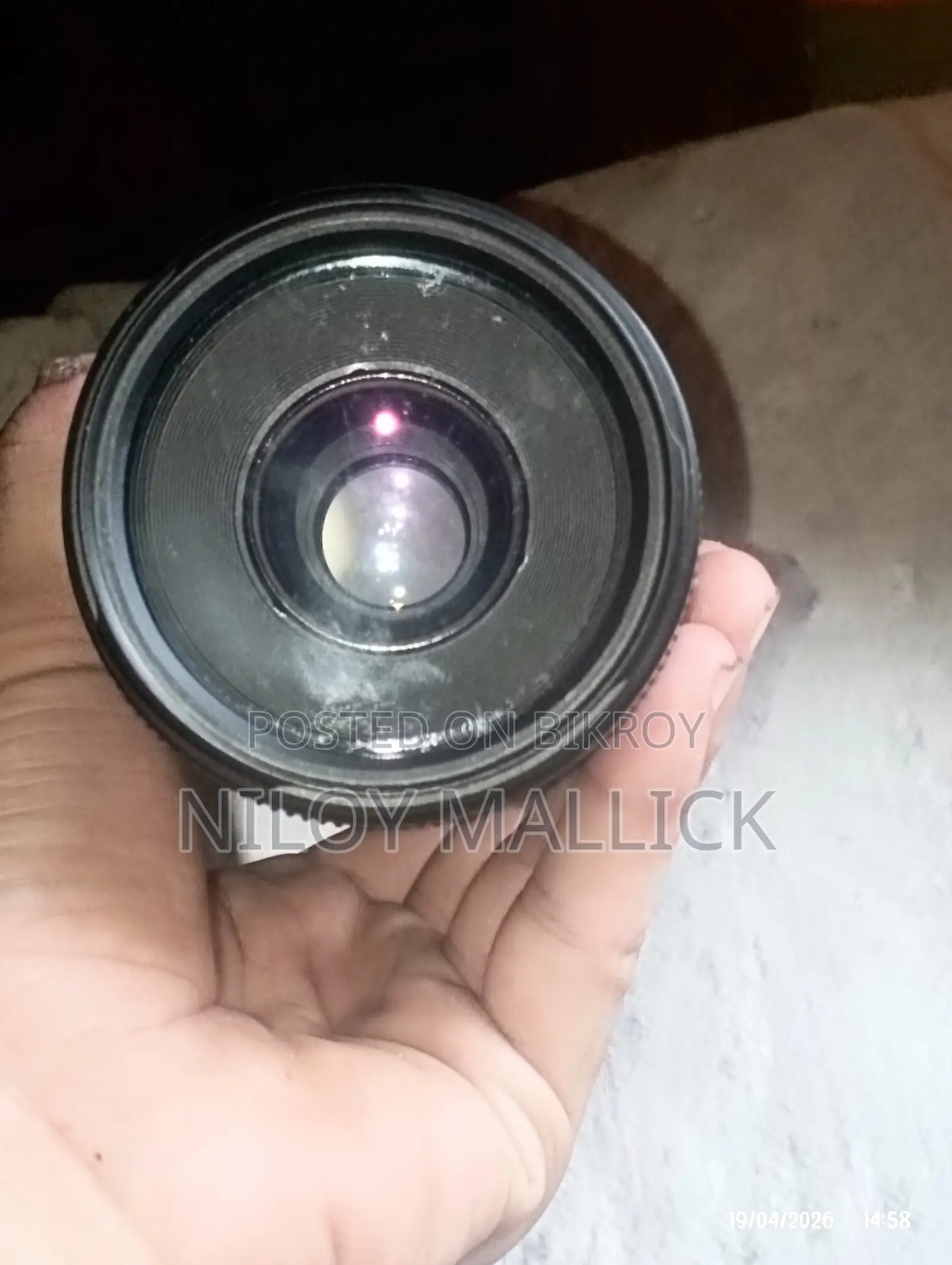 Camera, Lens, Memory Card