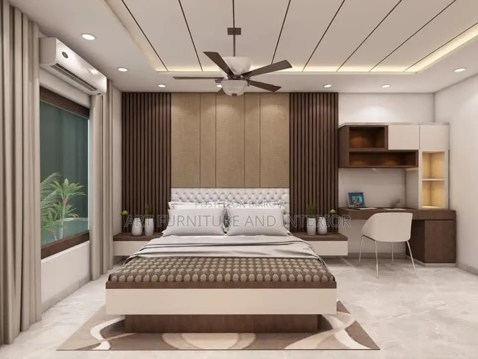 Bed Room Decoration Work & Any Kinds Of Interior