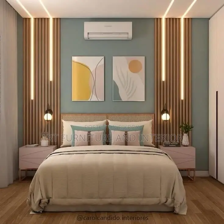 Bed Room Decoration Work & Any Kinds Of Interior