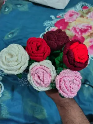 Handmade Crochet Rose
