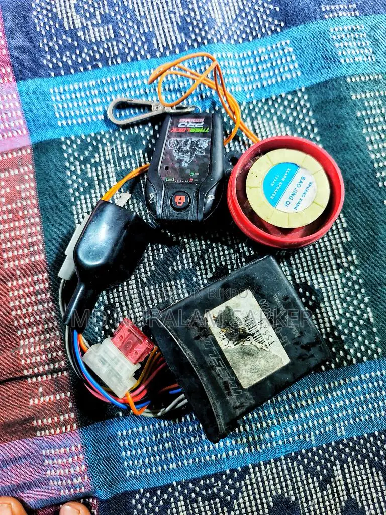 Tasslock motorcycle security alarm system