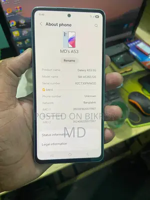 Samsung Galaxy A53 ` (Used)