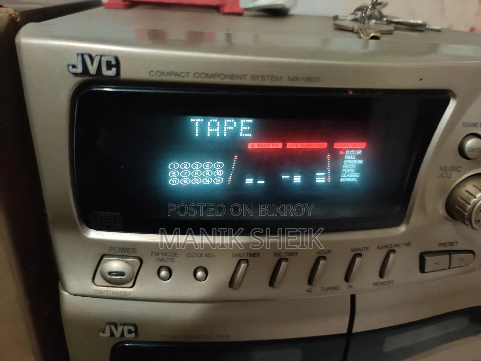 JVC and Vker Sound System