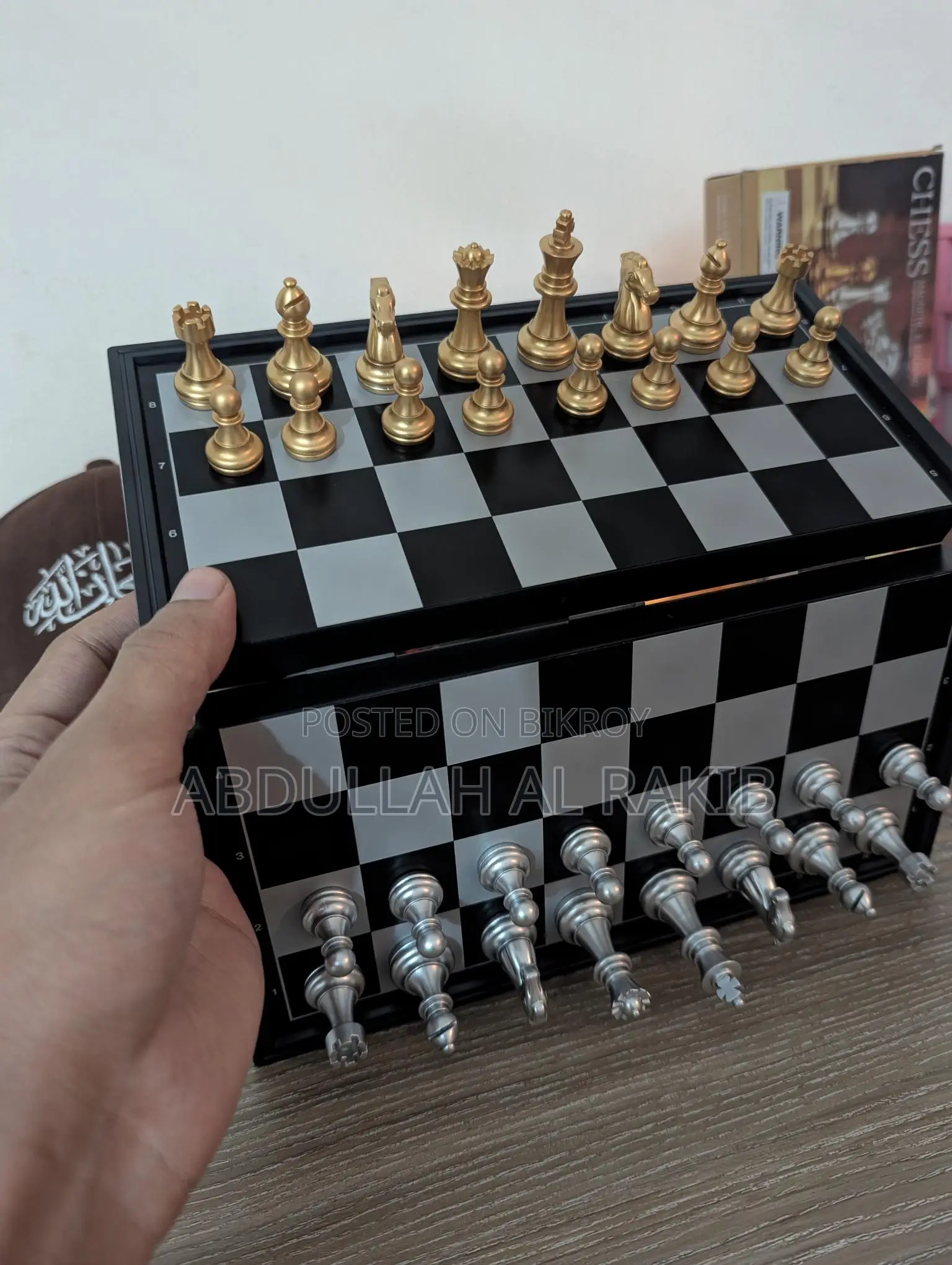 Premium Magnetic Folding Chess Set