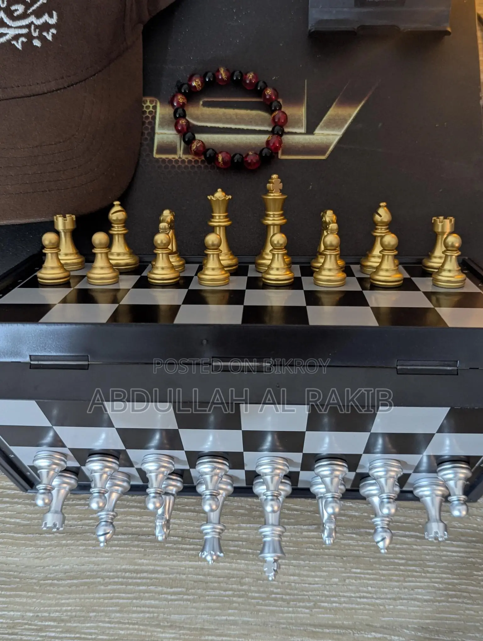 Premium Magnetic Folding Chess Set