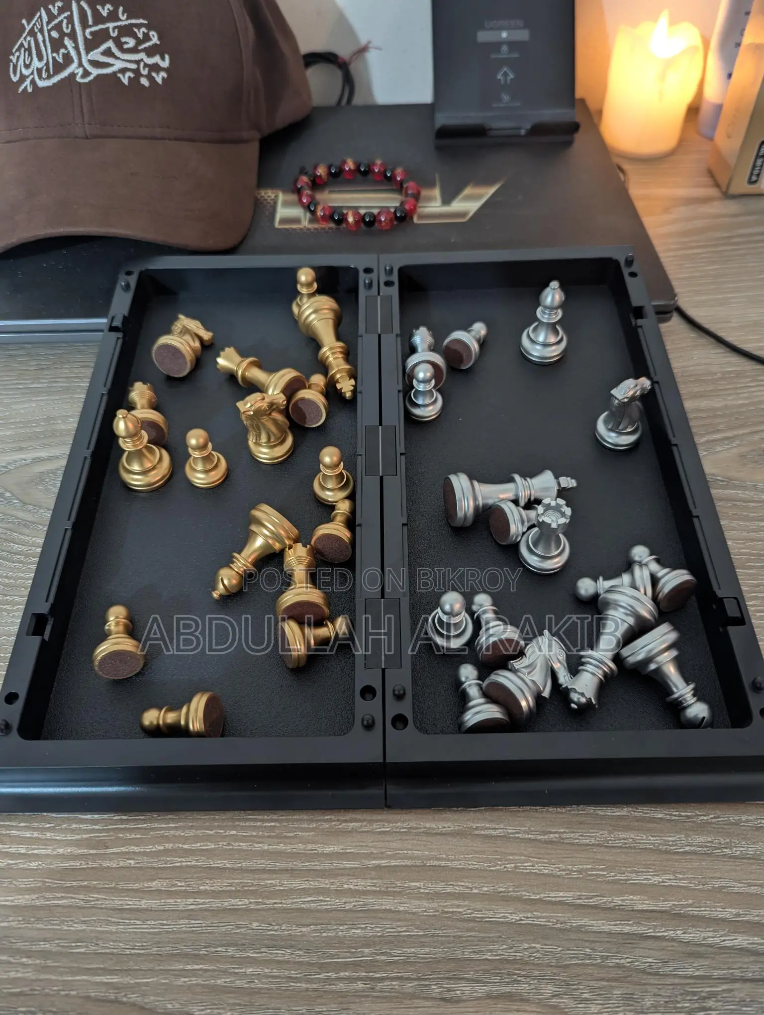 Premium Magnetic Folding Chess Set