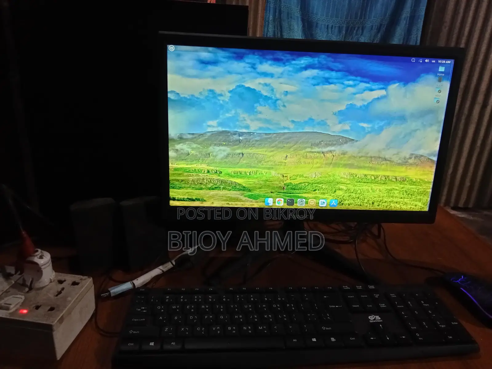 Desktop PC + Monitor Full Setup (Hot Deal)