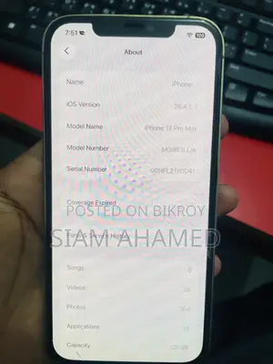 Apple iPhone 12 Pro Max 128 GB Rose Gold