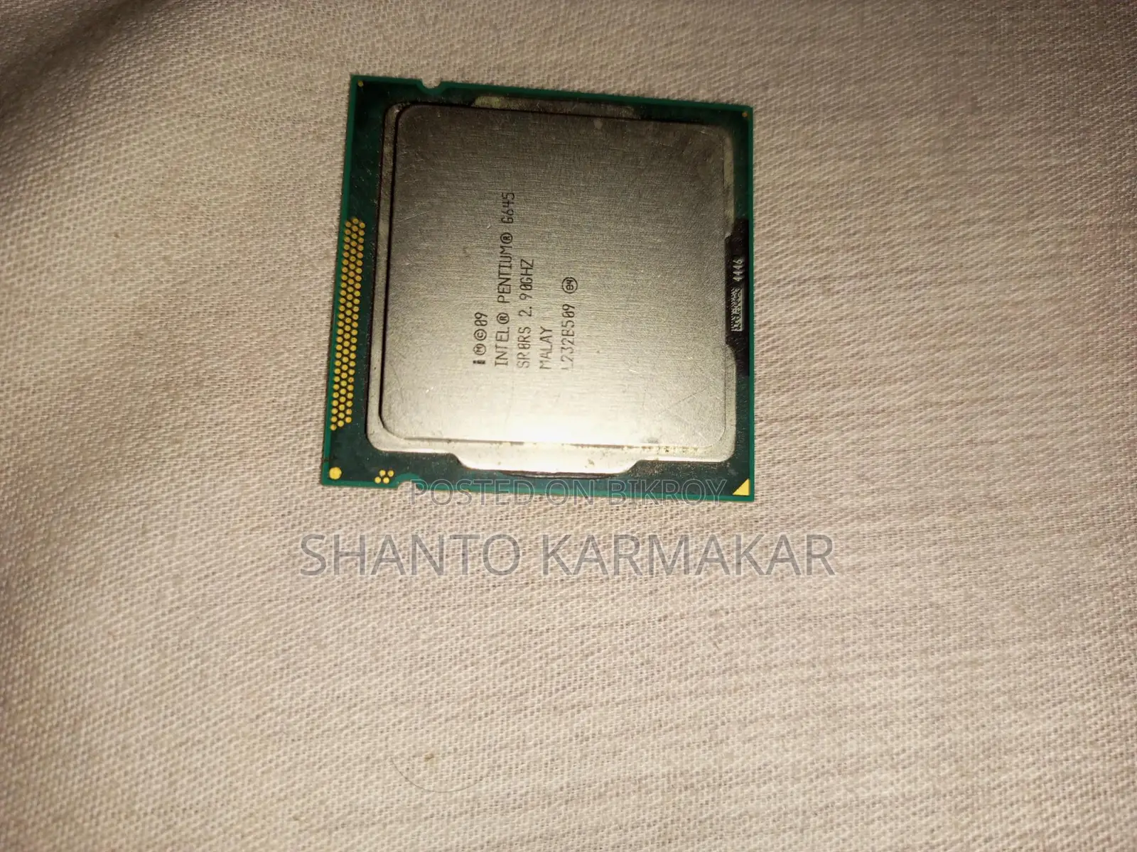 Pentium Prosessor G645 @2.90ghz