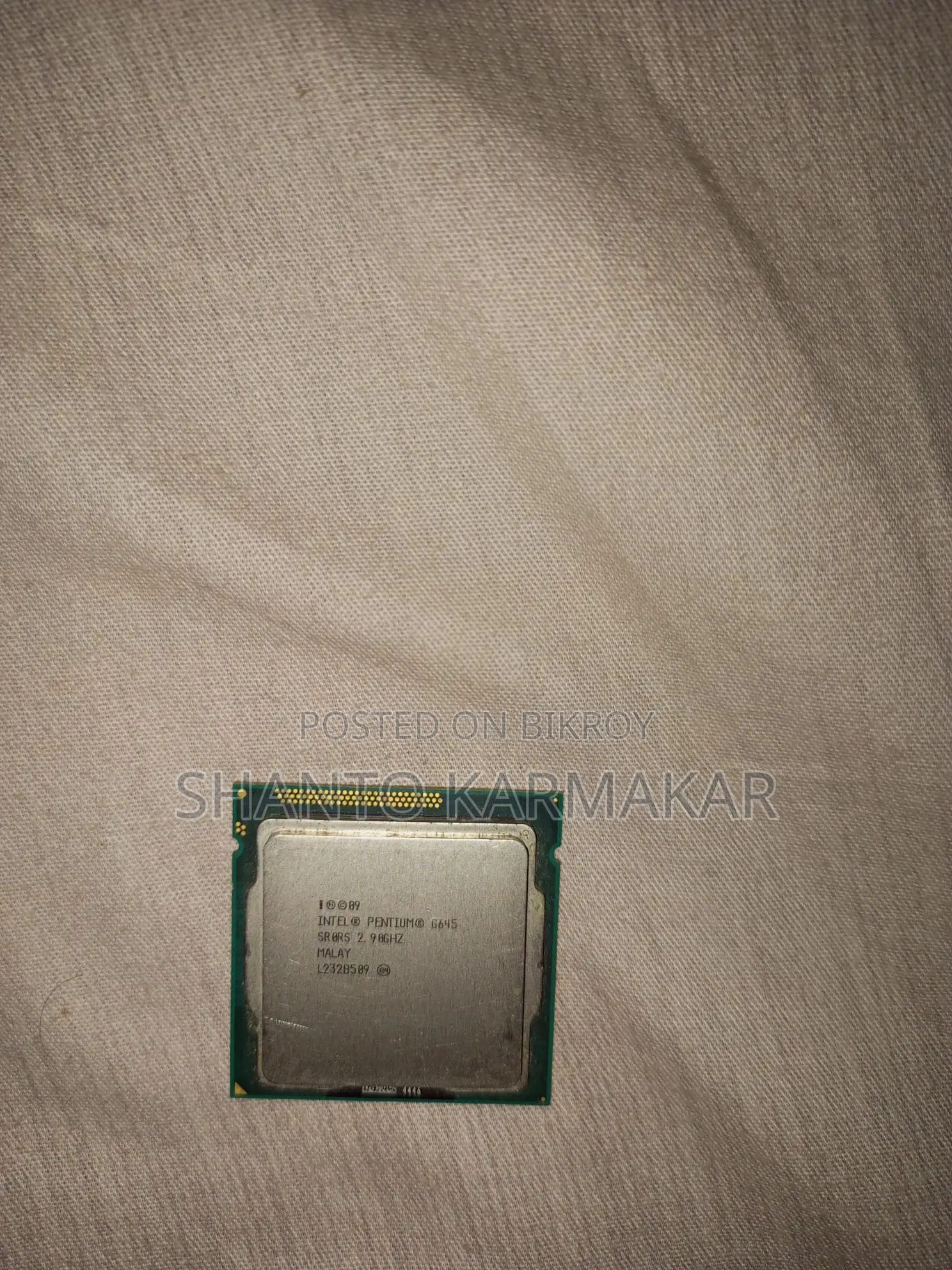 Pentium Prosessor G645 @2.90ghz