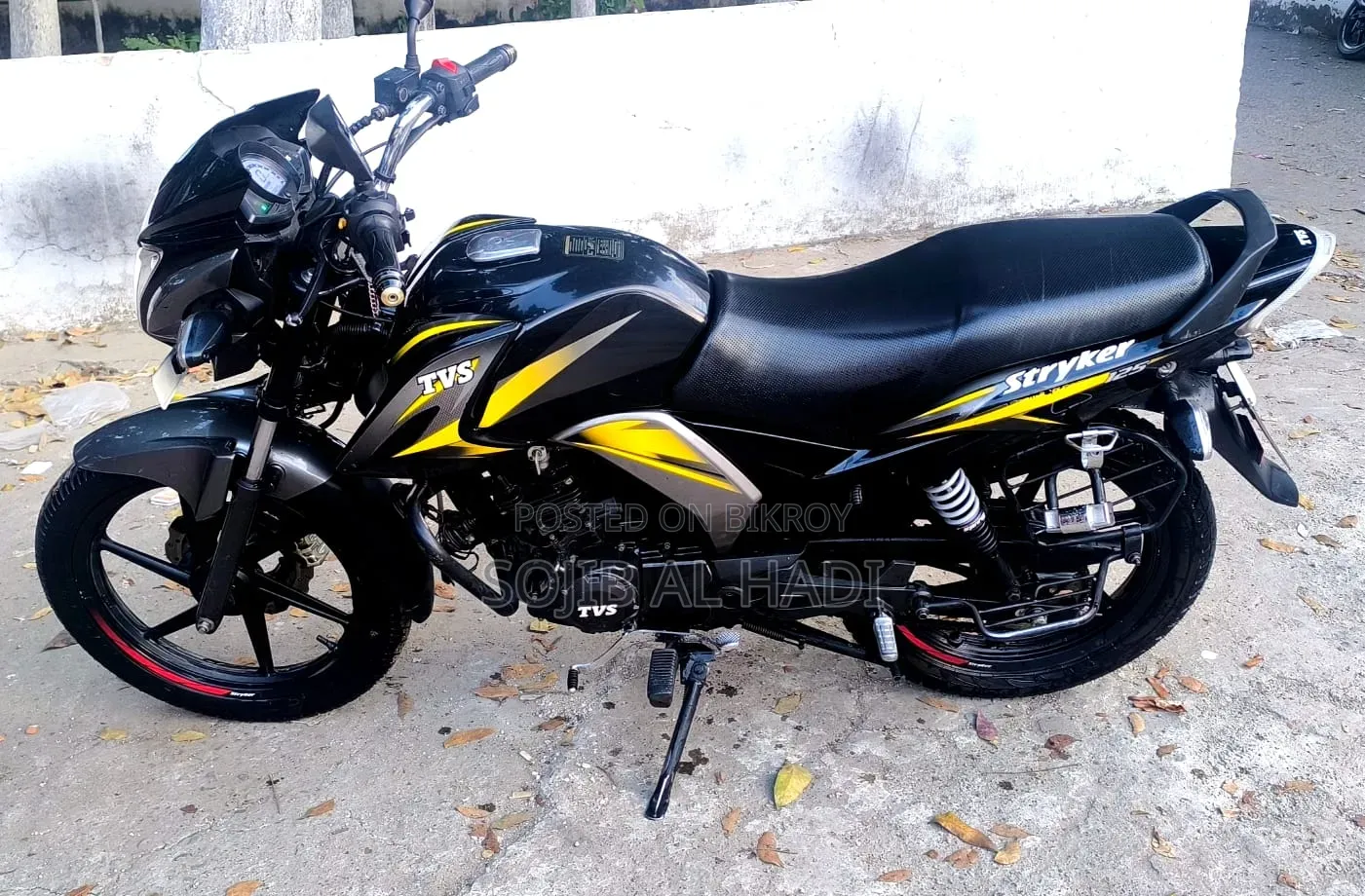 টিভিএস স্ট্রাইকার ১২৫ ২০১৯ ব্ল্যাক