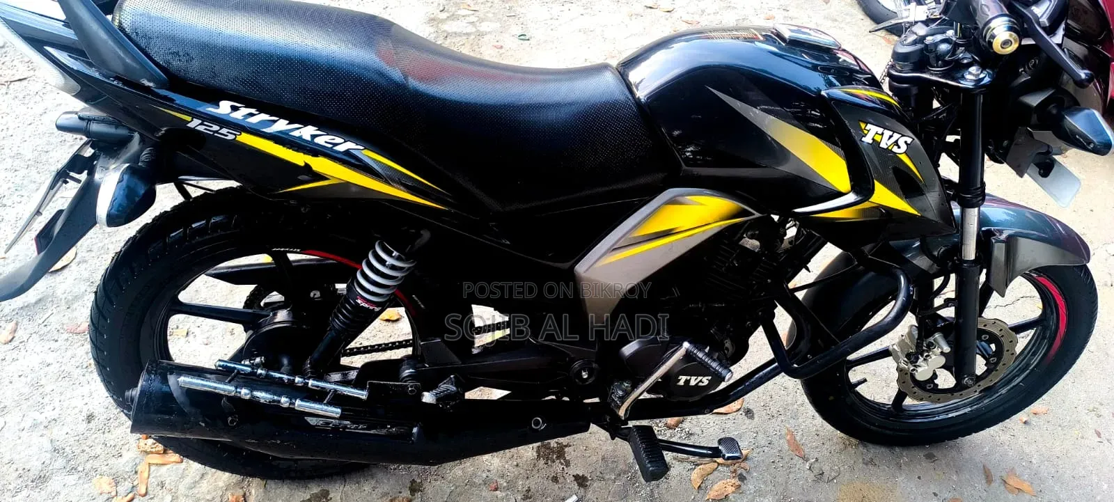 টিভিএস স্ট্রাইকার ১২৫ ২০১৯ ব্ল্যাক