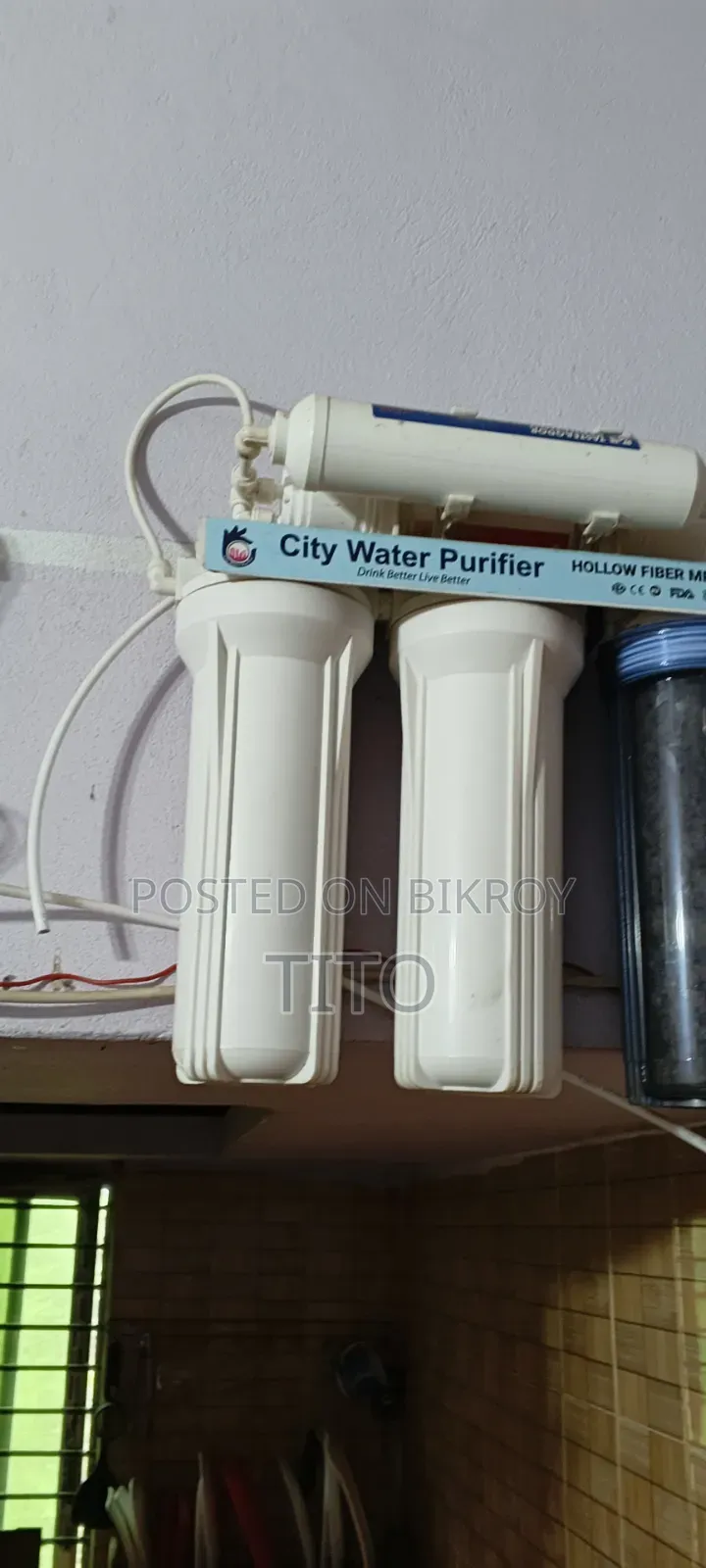 ৫ স্টেজের হ্যালো ফাইবার পানির ফিল্টার
