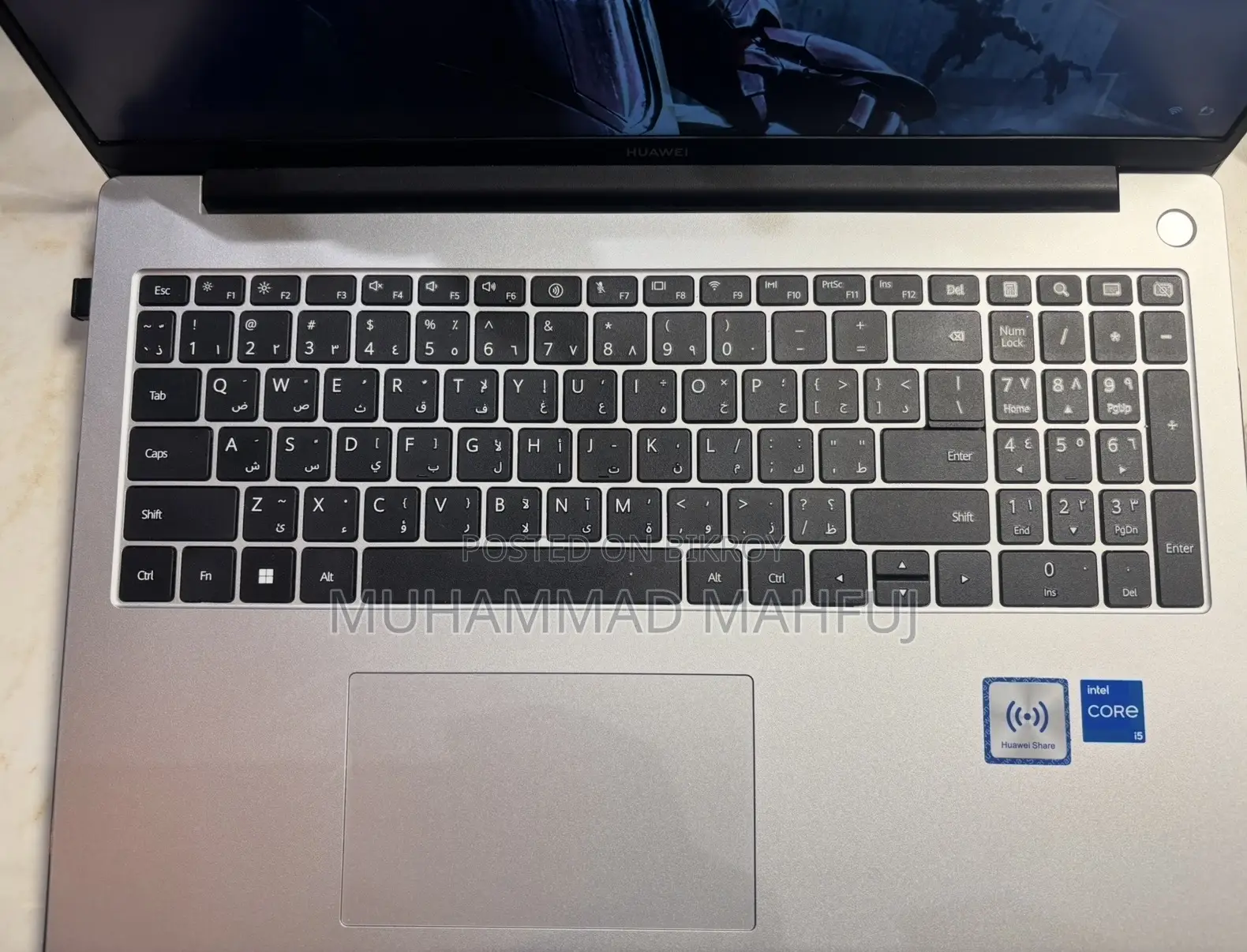 ল্যাপটপ Huawei MateBook 16s 8GB Intel Core I5 SSD 512GB