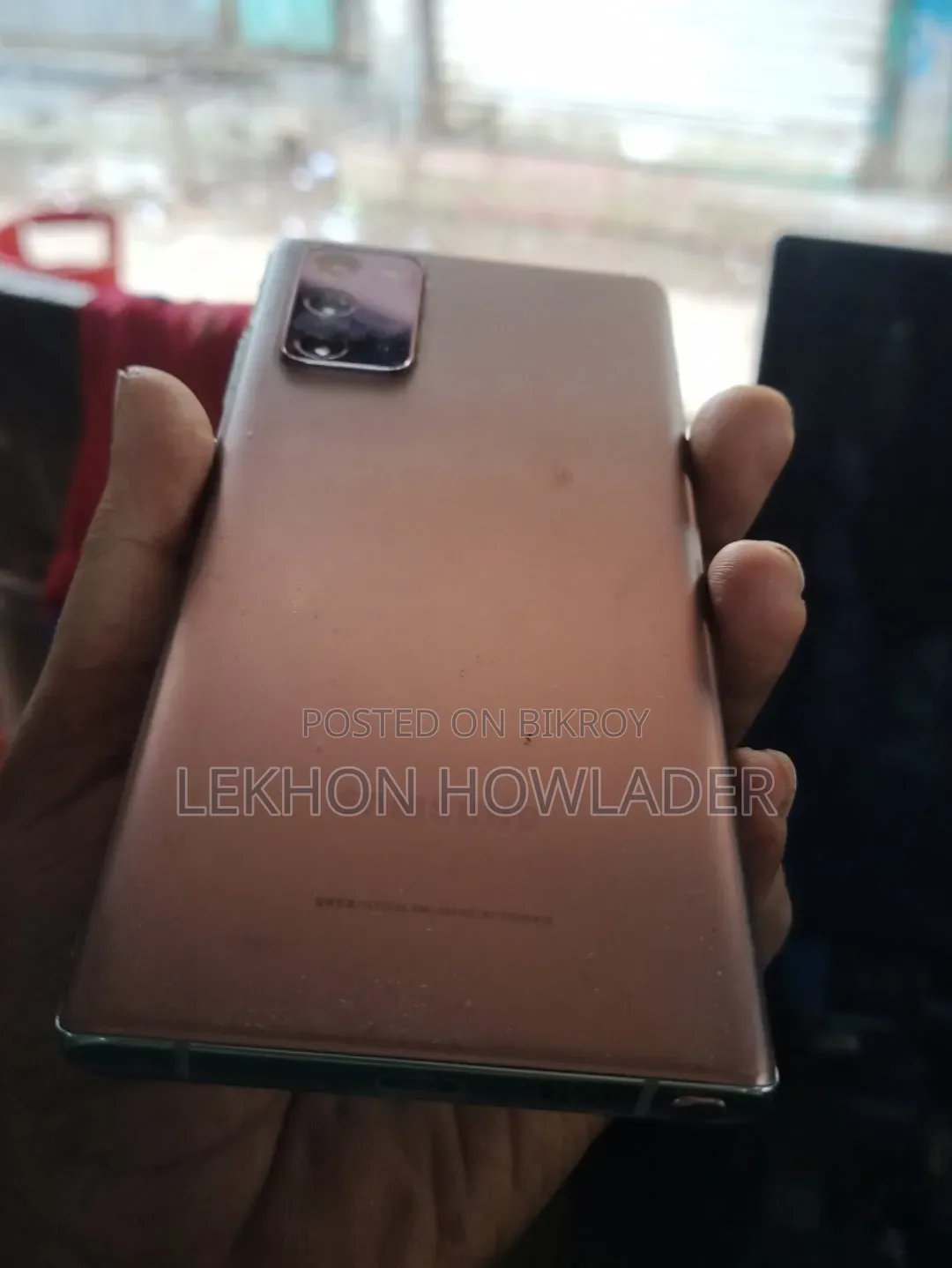 Samsung Galaxy Note 20 5G 256 GB Gold
